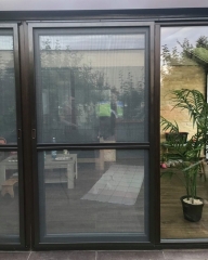 Dverová sieť posuvná antracit